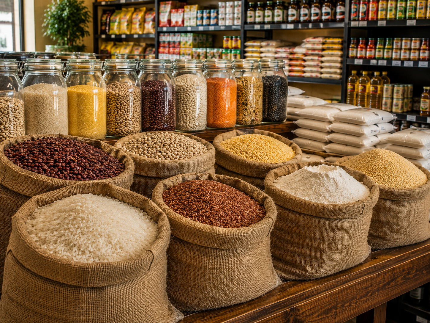 Dry Goods & Grains